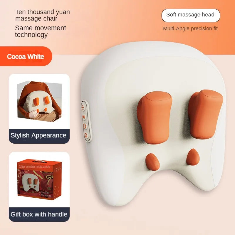 Smart Heated Massage Pillow