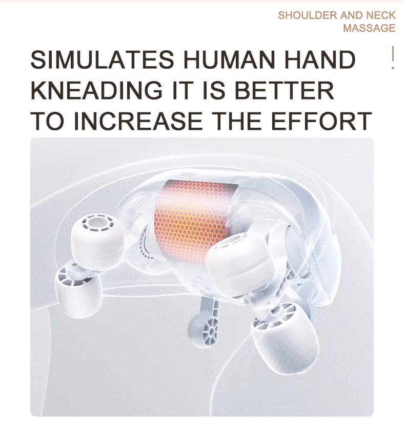 6D Smart Heated Neck & Shoulder Massager