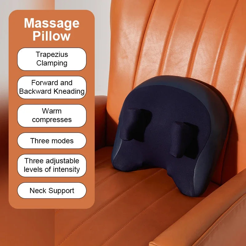 Smart Heated Massage Pillow