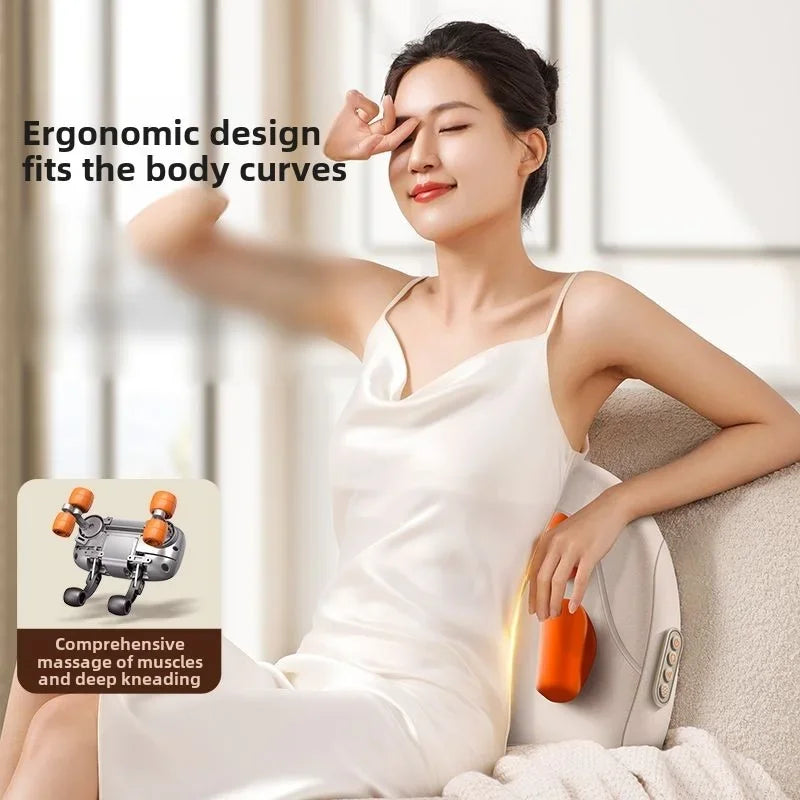Smart Heated Massage Pillow