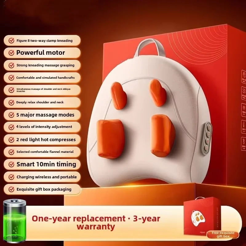 Smart Heated Massage Pillow