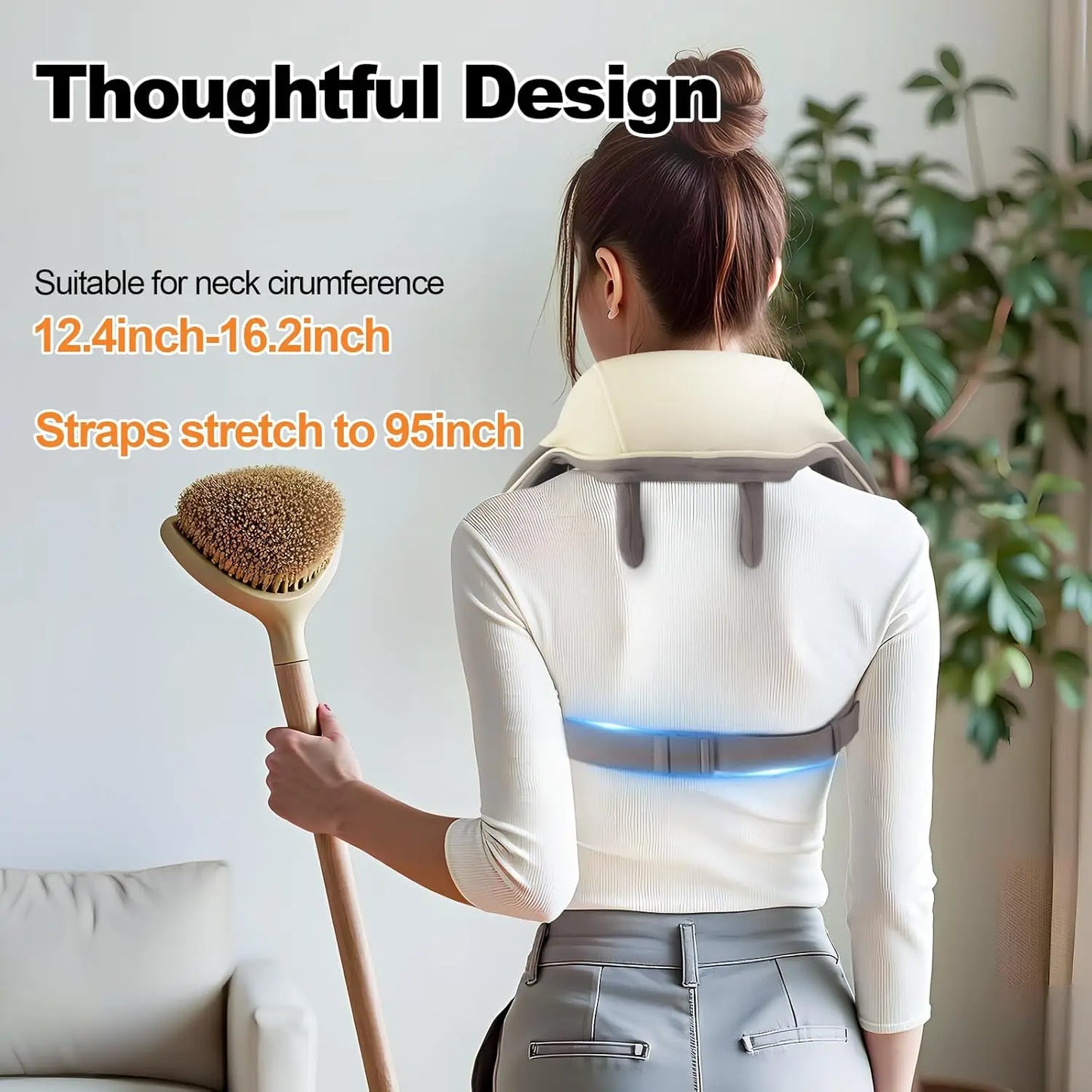 6D Smart Heated Neck & Shoulder Massager