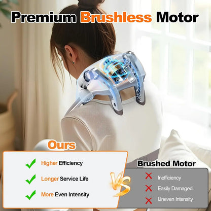 6D Smart Heated Neck & Shoulder Massager