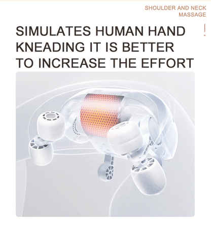 6D Smart Heated Neck & Shoulder Massager