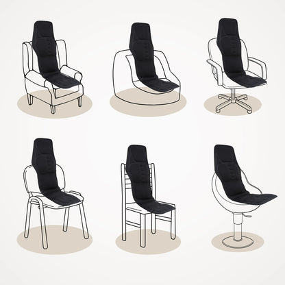 Full-Body Heated Massage Cushion